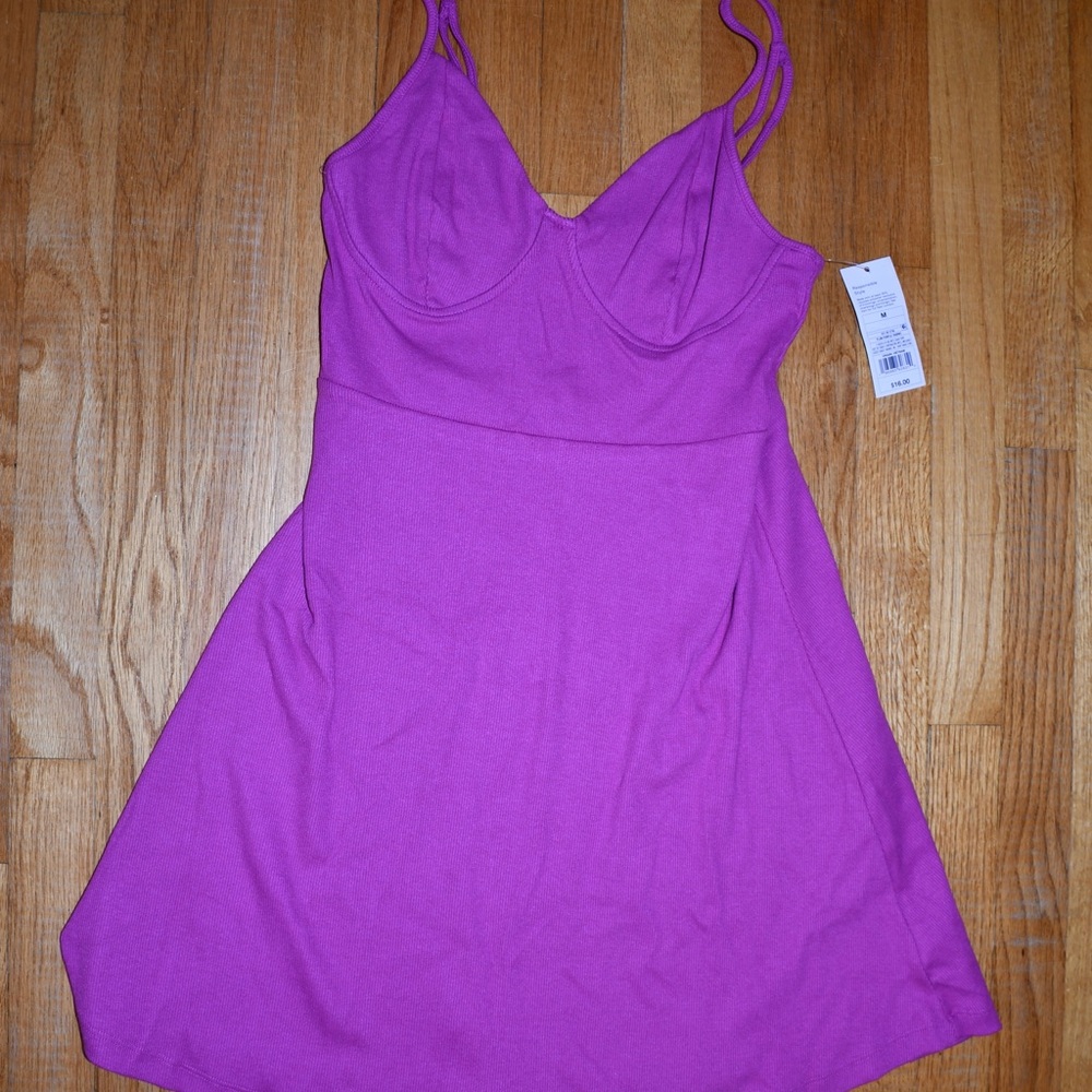 Women's Purple Knit Dress